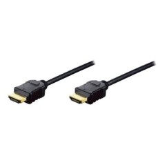 Buy ASSMANN HDMI Male to HDMI Male 2m Black Cable - High Quality and Durable Connection, Perfect for Home Entertainment!